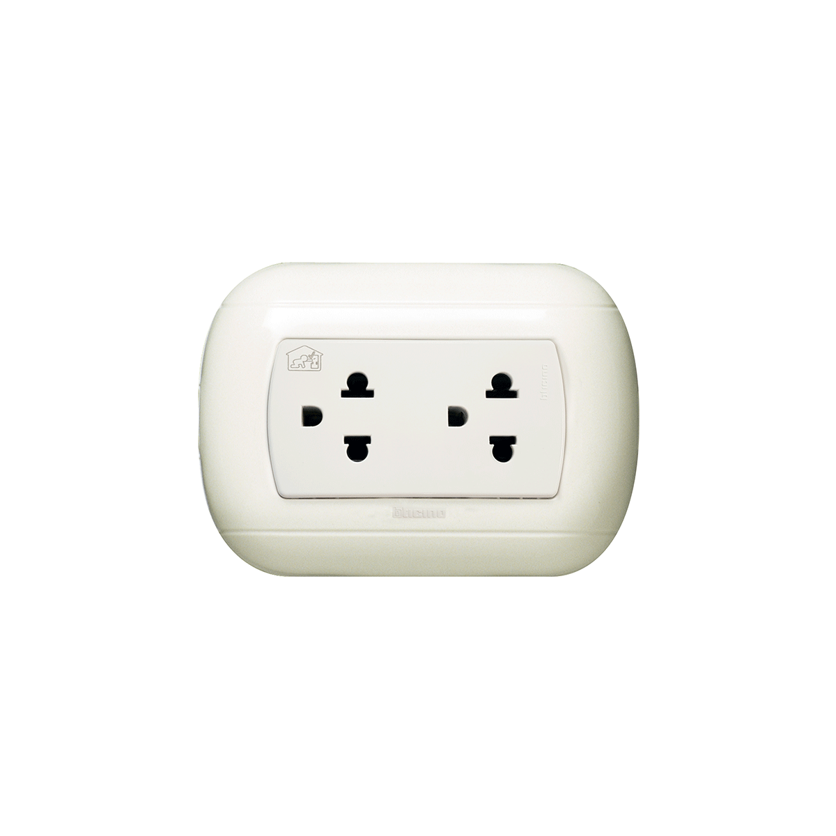 TOMACORRIENTE UNIVERSAL L/T DOBLE D.SENCIA 16A 250V ADOSABLE BTICINO